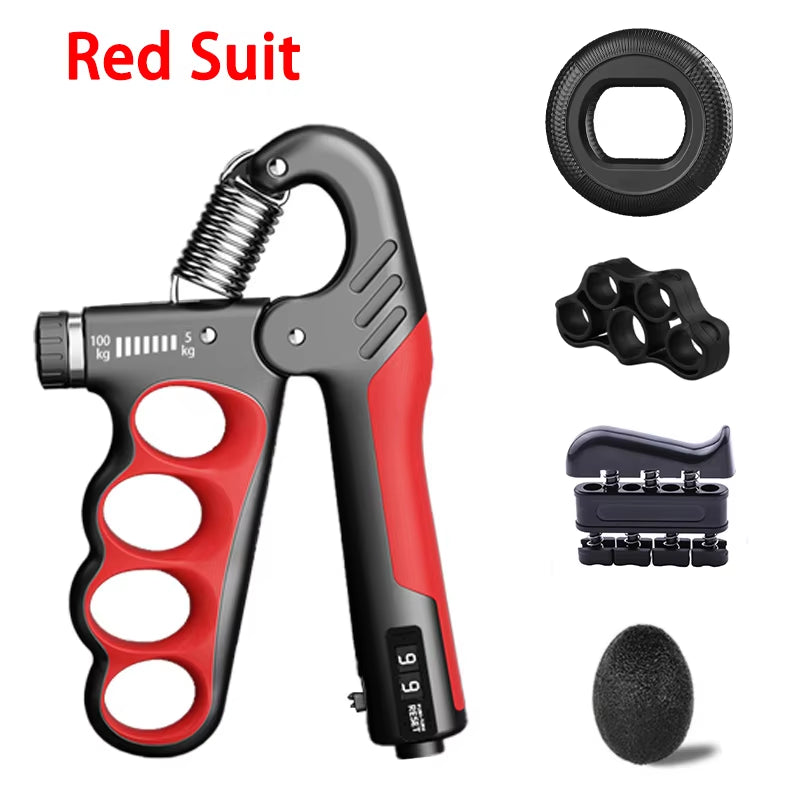 Adjustable hand gripper