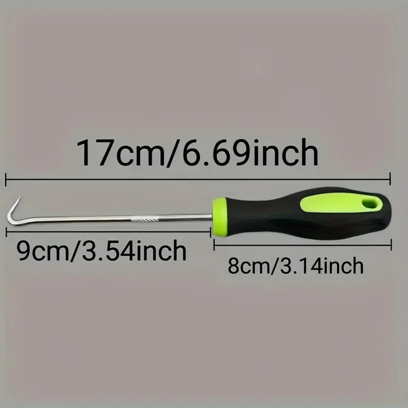 U-Shaped Nail Removal Hook Suitable for Garden Cracks and Paving Joints - Lightweight and Convenient - Made of Metal Material