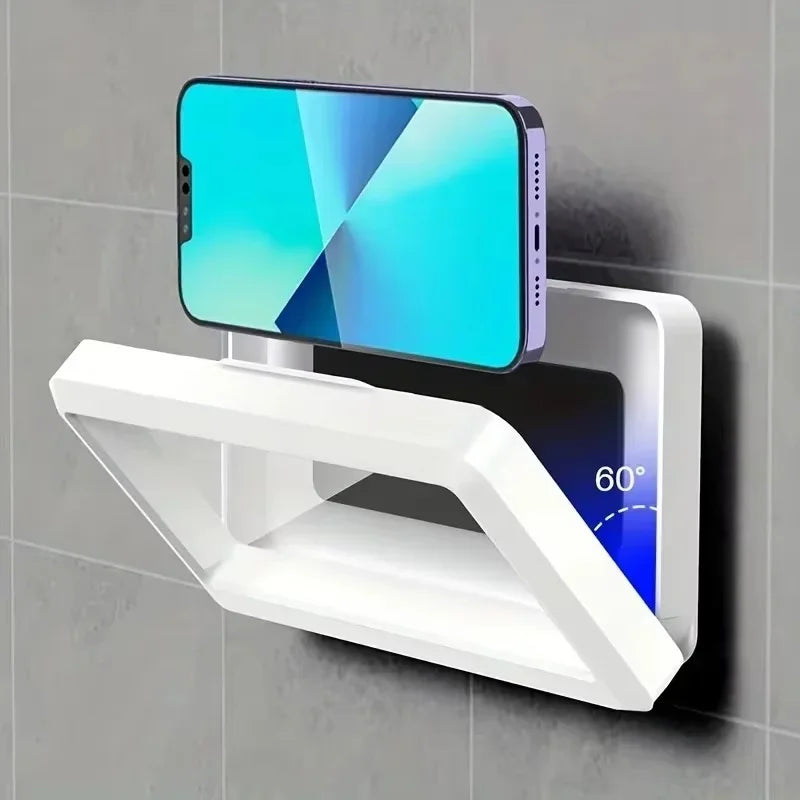 Fixed  Waterproof and Anti-Fog Mobile Phone Case for Bathhouses Draining Phone Holder Waterproof Touched Shower Phone