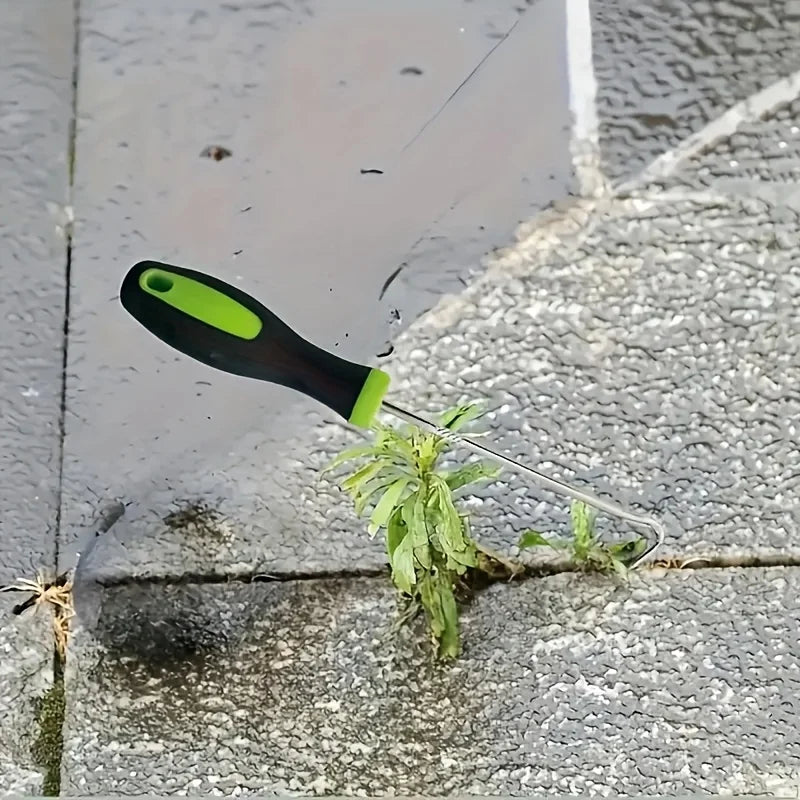 U-Shaped Nail Removal Hook Suitable for Garden Cracks and Paving Joints - Lightweight and Convenient - Made of Metal Material