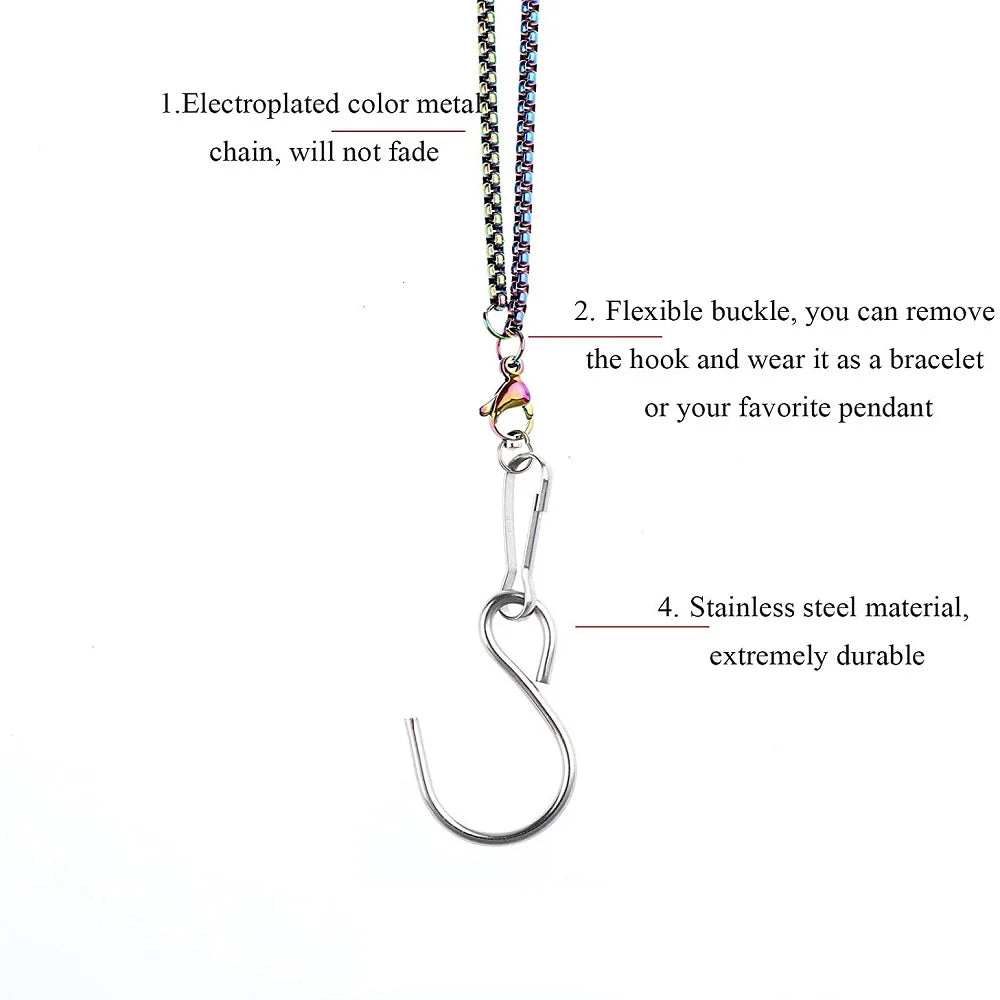 New Women Auxiliary Tool for Dresses Pulls Clothes Back Helper Chain Extender Long Handle Kpop Assistant Zipper Evening DIY