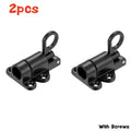 4Pcs Aluminum Alloy Self-Closing Latches Window Gate Security Pull Ring Spring Bounce Door Bolt Anti-Theft Automatic Latch Lock