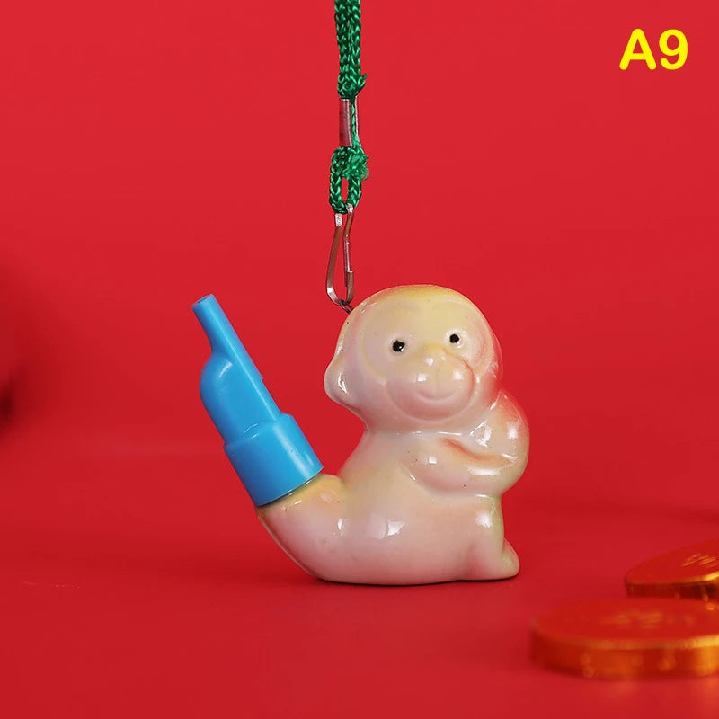 Coloured Drawing Water Bird Whistle Funny Musical Instrument Kids Bathtime Toys Girls Boys Early Learning Educational Toy