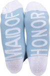 The Paisley Box Wedding Party Socks/Bride Socks, Bridesmaid Socks, Groom Socks, Groomsman Socks, Flower Girl Socks