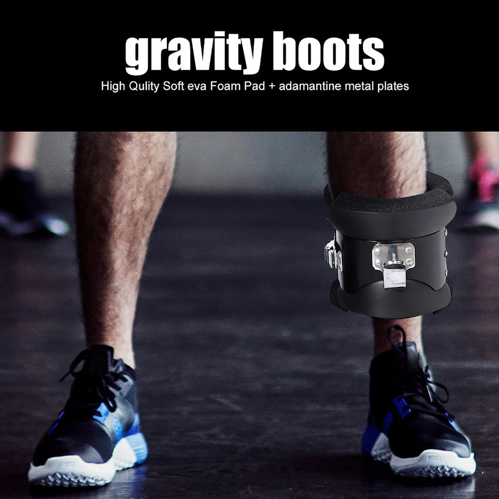 New Gravity Boots Gravity Power Boots Inversion Boots Solid Steel Frame Fitness Strength Training Gravity/Inversion Boots