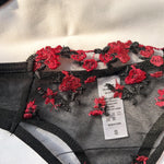 Sexy Set Womens Underwear Exotic Emotional Bra Set Embroidered Print Brassiere Lingerie Set Women'S Set Push up Thin Bralette