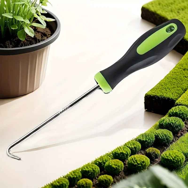 U-Shaped Nail Removal Hook Suitable for Garden Cracks and Paving Joints - Lightweight and Convenient - Made of Metal Material