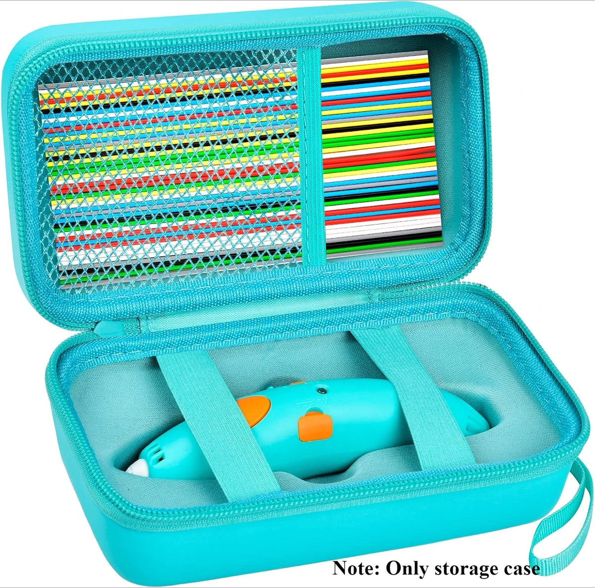 Case Compatible with 3Doodler Start+ Essentials (2022) for 3D Pen Set for Kids, Storage Organizer Holder for Printing Filament