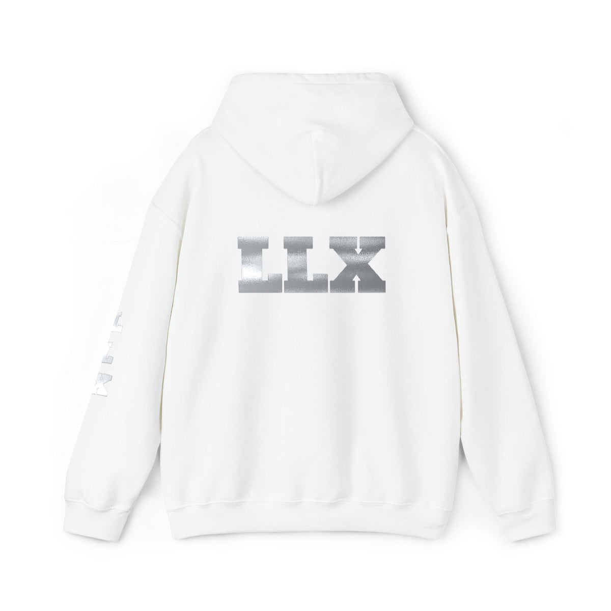 LLX Silver Metallic Lettering Hoodie - Review Draft