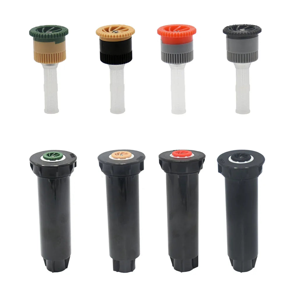 Pop-Up Sprinklers Replacement Scattering Nozzles 0~360 Degree Adjustable Garden Park Farm Grass Lawn Crops Irrigation Tool