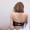 Seamless One-Piece Tube Tops Women Removable Pads Intimates Basic Black/White/Skin Womens Strapless Bra Bandeau Sexy Lingerie