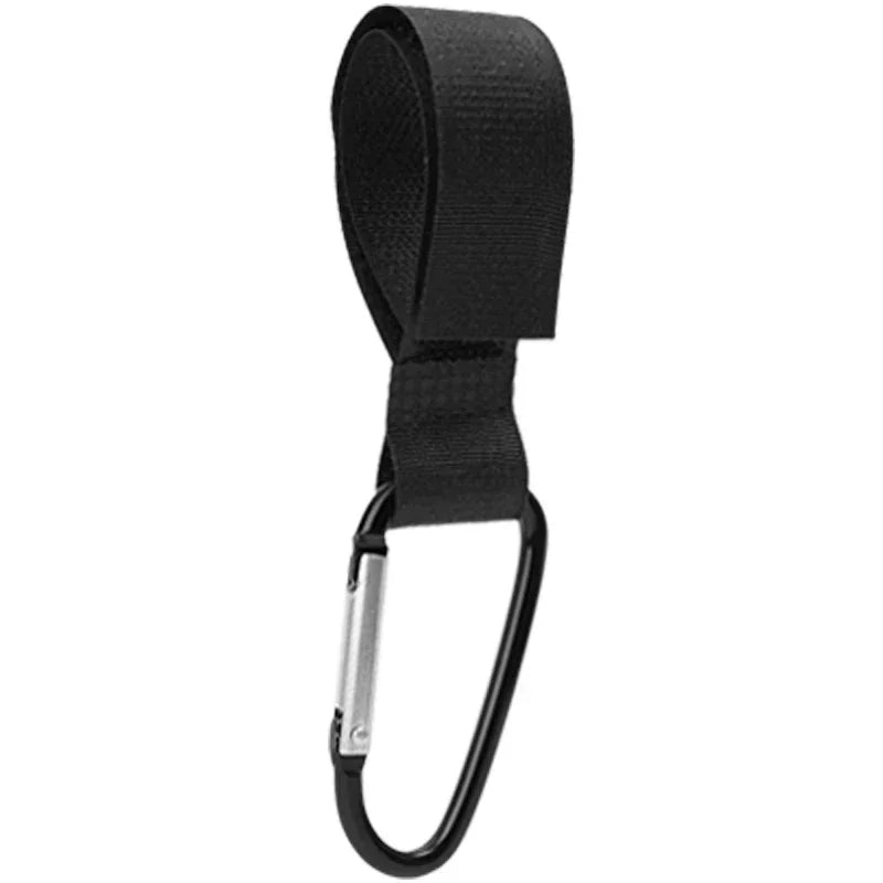 2/1Pcs Baby Stroller Hook Clip Aluminum Alloy Carabiner Cart Organizer Diaper Bag Shopping Pram Hook Hanger Stroller Accessories