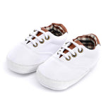 Baby Lace-Up Canvas Shoes – Color & Size Options