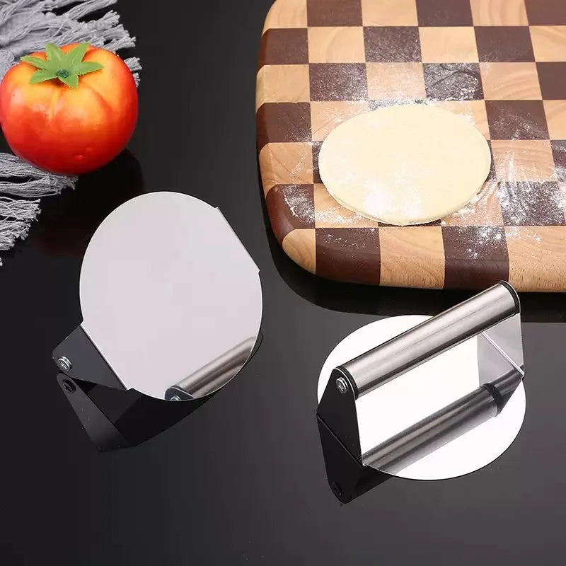 Stainless Steel Smash Burger Press with Handle Circular Meat Press Mold Hamburger Pressing Tool Kitchen Accessories Household