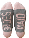 The Paisley Box Wedding Party Socks/Bride Socks, Bridesmaid Socks, Groom Socks, Groomsman Socks, Flower Girl Socks