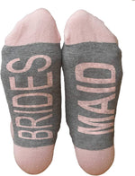 The Paisley Box Wedding Party Socks/Bride Socks, Bridesmaid Socks, Groom Socks, Groomsman Socks, Flower Girl Socks