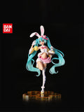 Adorable 23CM Hatsune Miku PVC Model Doll with Rabbit Ears - Perfect for Collectors and Gift Giving!