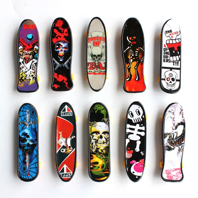 10Pcs Creative Fingerboard Toy Finger Skateboard Cool Gadgets For Kids Regalos Cumpleaños Niños Para Invitados