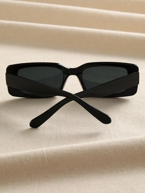 1 PC Unisex Plastic Square Fashion Sunglasses For Beach Play And Daily Photography