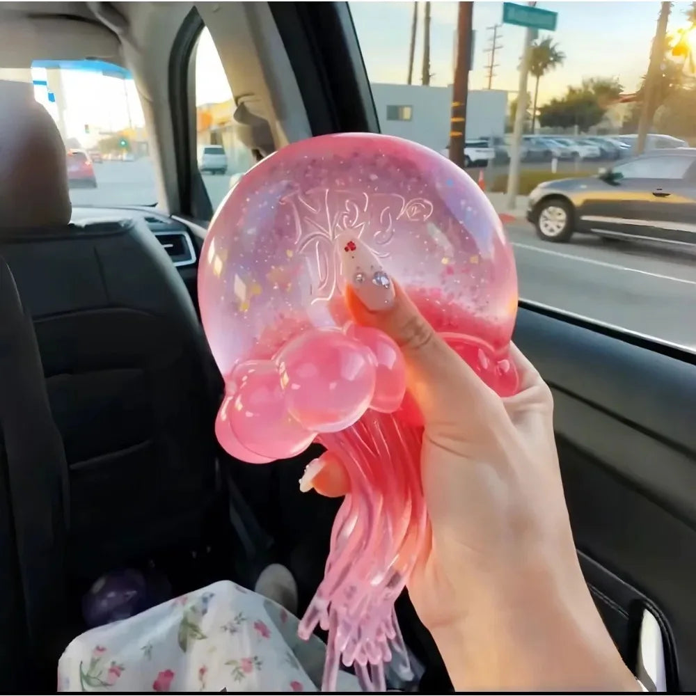 NeeDoh Jellyfish Squishy-Super Soft Stress Relief Toy