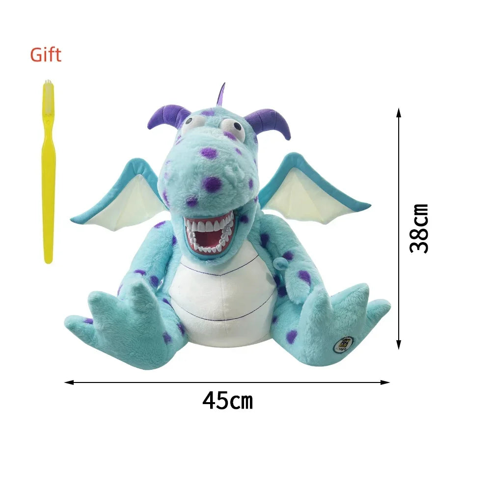 Large Dental Plush Toys With Teeth Model Toothbrush Cute Soft Doll Animals Plush Toys  Child Dentist Gifts Dentistry Accessories