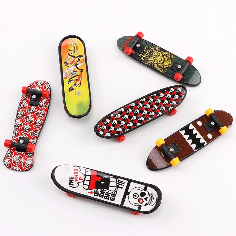 10Pcs Creative Fingerboard Toy Finger Skateboard Cool Gadgets For Kids Regalos Cumpleaños Niños Para Invitados