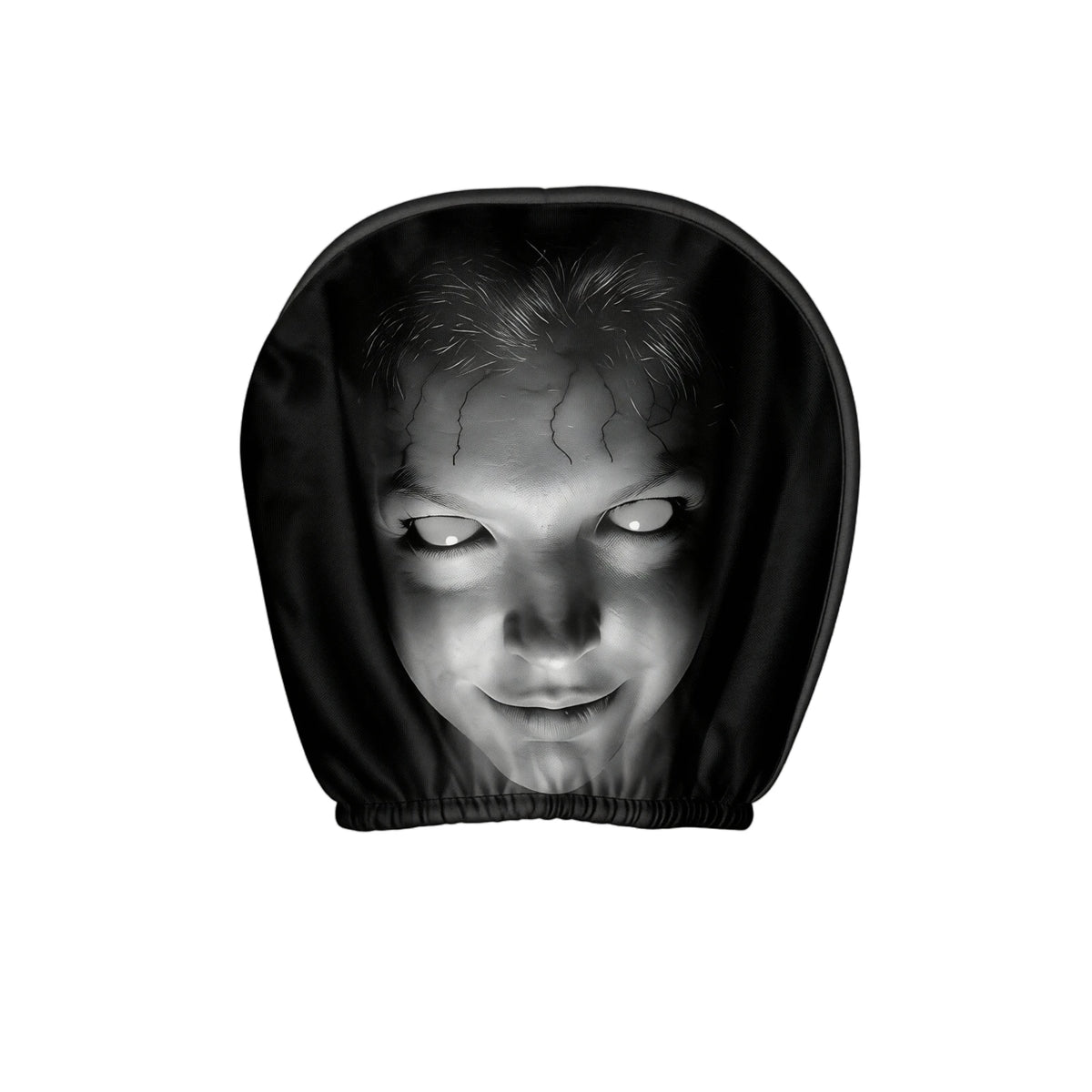 Halloween Decor Car Headrest Covers Funny Cartoon Cover Seat Head Rest Protector Auto Front Decoration 2026