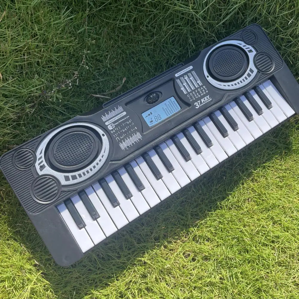 37 Keys Kids Electronic Keyboard Portable Musical Instrument Toy Multi Rhythms Electronic Piano For Toddler Beginners