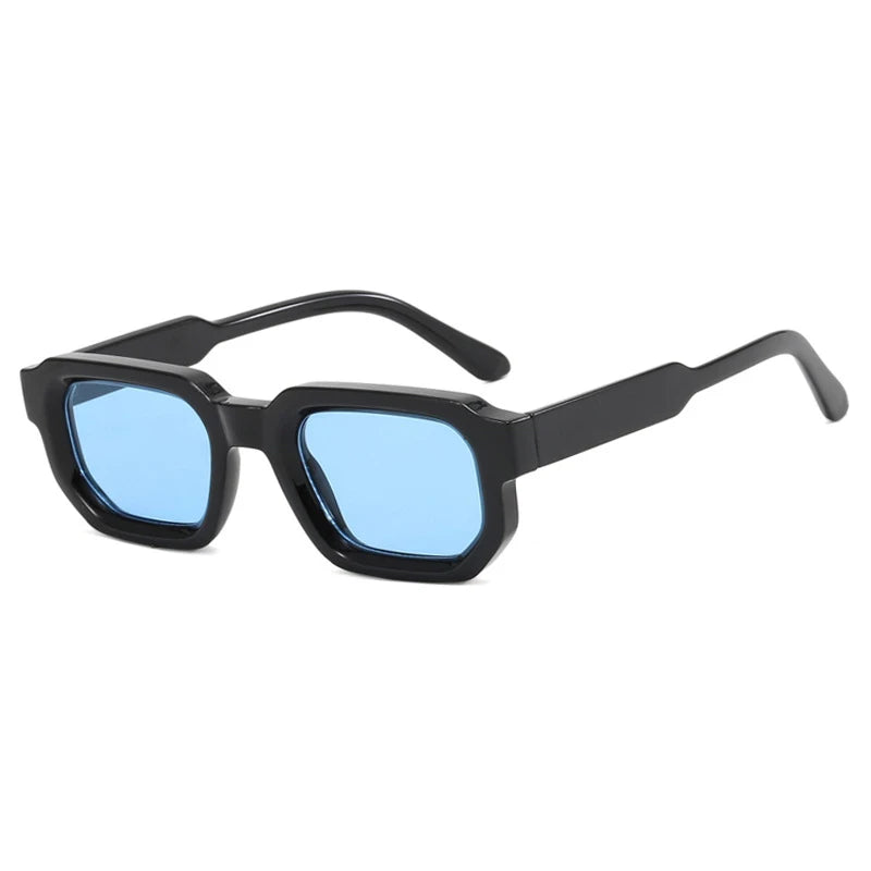 Men Women Vintage Sunglasses Rectangle pc Frame Sunglasses Fashion Retro Sun Glasses Luxury Brand Design Shades Eyewear Goggles