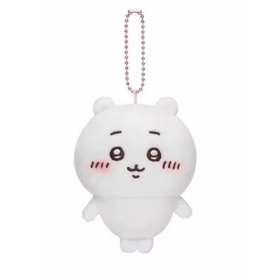 Chiikawa Anime 10cm Plush Doll Kawaii Usachi Keychain Hachiware Stuffed Pendent Cute Backpack Ornament Toy Gift