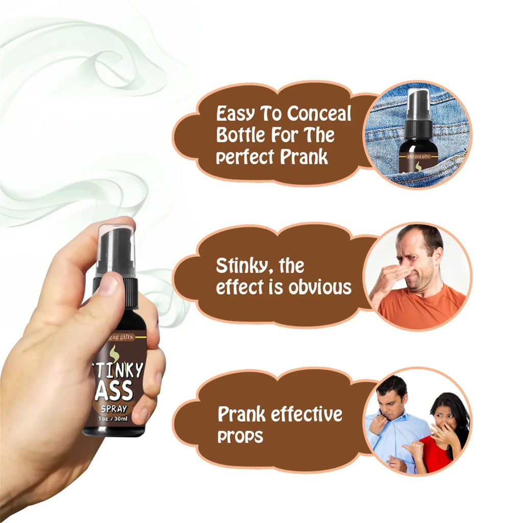 Stinky Prank Spray Funny Gag Gift Smelly Joke Toy Surprise Party Trick Novelty Gag Prank Funny Prank Gift For Adults Kids