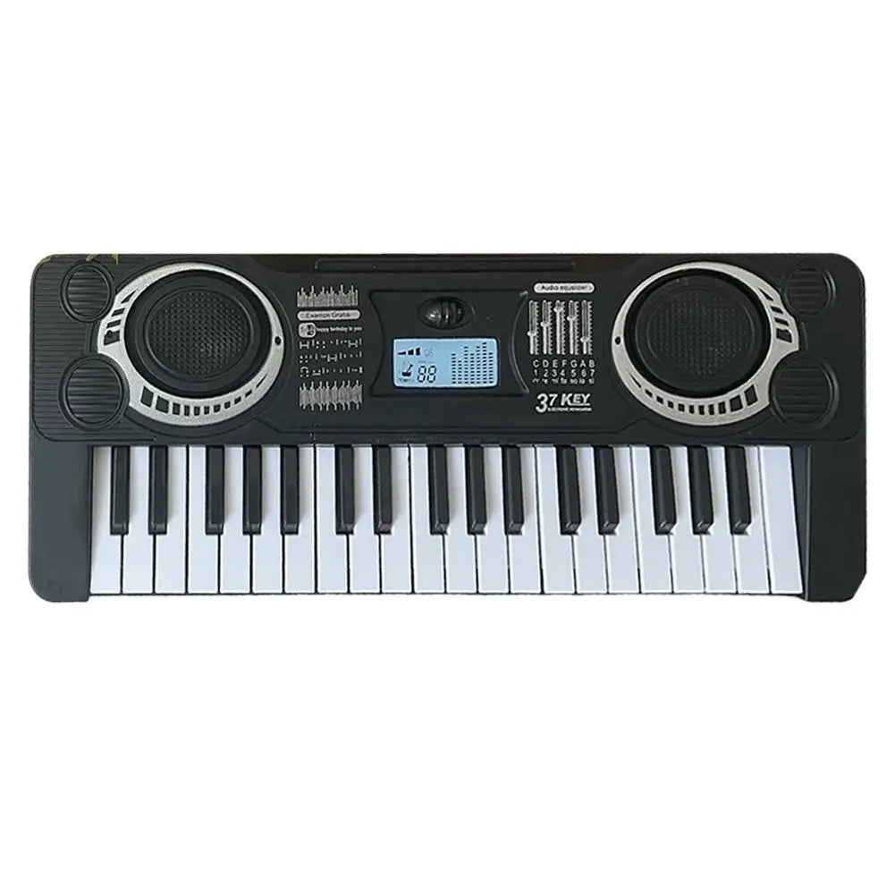 37 Keys Kids Electronic Keyboard Portable Musical Instrument Toy Multi Rhythms Electronic Piano For Toddler Beginners