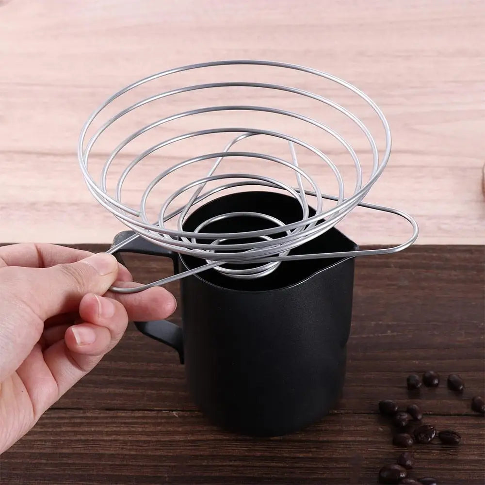 Tools Camping Coffee Ground Filter Accessories Coffee Filter Cup Coffee Filter Holder Coffee Drip Rack Funnel Filter Cup