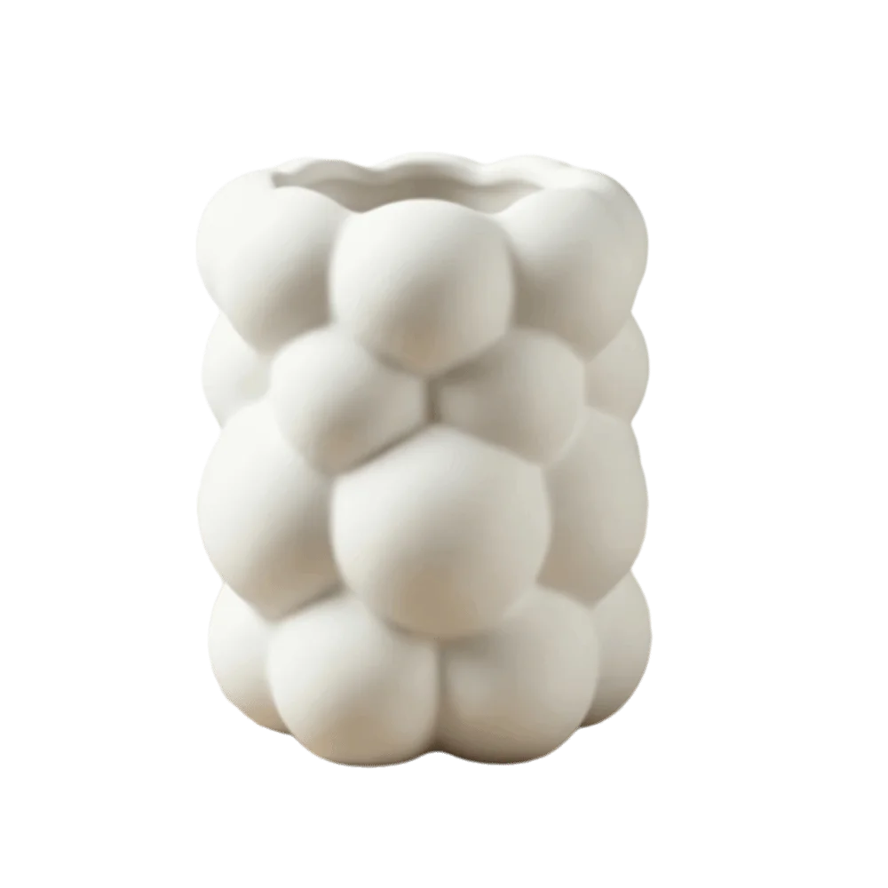 3D Printed Desk Storage Box Cloud-shaped Nordic Style Pencil Holder Ornaments Decoration Makeup Brush Storage Office Desktop
