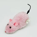 Pet Motor Fun and Interactive Plush Wind-Up Mouse Toy for Cat Toys Dog and Mechanical Moving Animal Toy for Playtime and Pranks