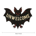 1Pcs Wooden Halloween Theme Bat Pendant Halloween Halloween Day of The Dead Party Wall Door Party Scene Layout Decoration Props