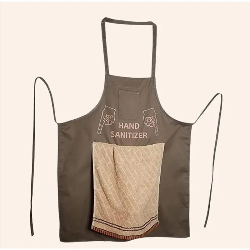 Funny Chef Prank Apron for Men Novelty Cooking BBQ Apron with Humorous Print Gag Gift for Kitchen Grilling Dad Husband