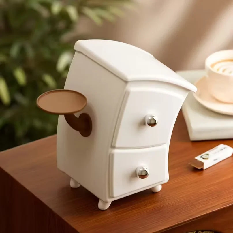 Cute Desktop Storage Box, Multifunctional Storage Box, Office Storage Box, Desktop Organizer, Vanity Organizer, School Stationer