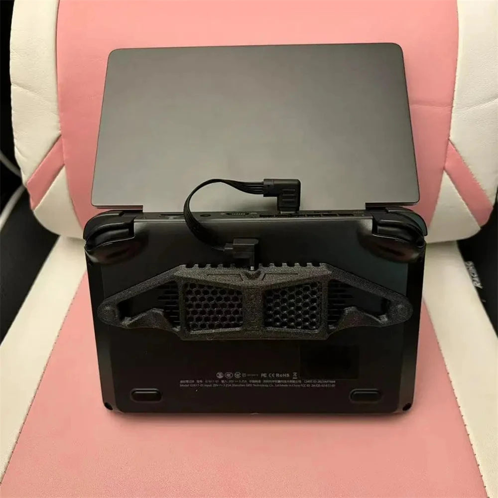 Cooling Fan for Gpd Win Mini, Magnetic External Cooler for Touchscreen Gaming PC Mini Laptop Gamepad,Gaming Heat Dissipation