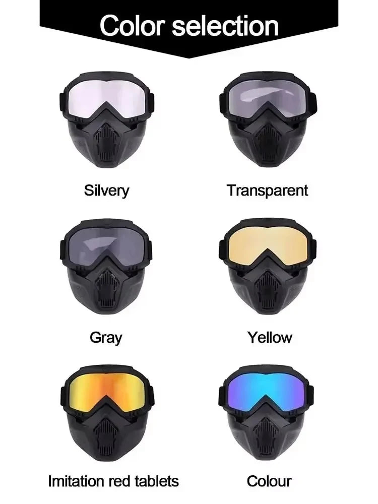Outdoor Sport Windproof Mask Goggle Hd Bicycle Glasses Eyewear Riding Suv Summer Uv Protection Sunglasses