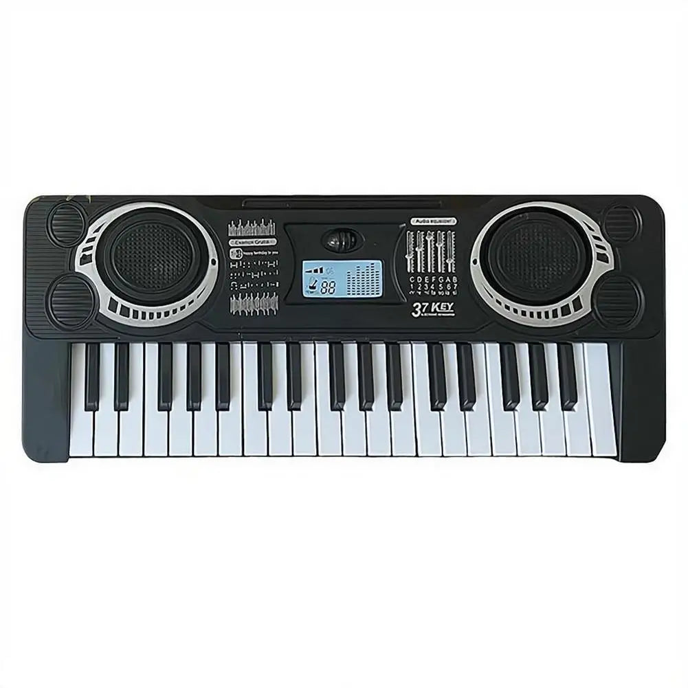 37 Keys Kids Electronic Keyboard Portable Musical Instrument Toy Multi Rhythms Electronic Piano For Toddler Beginners