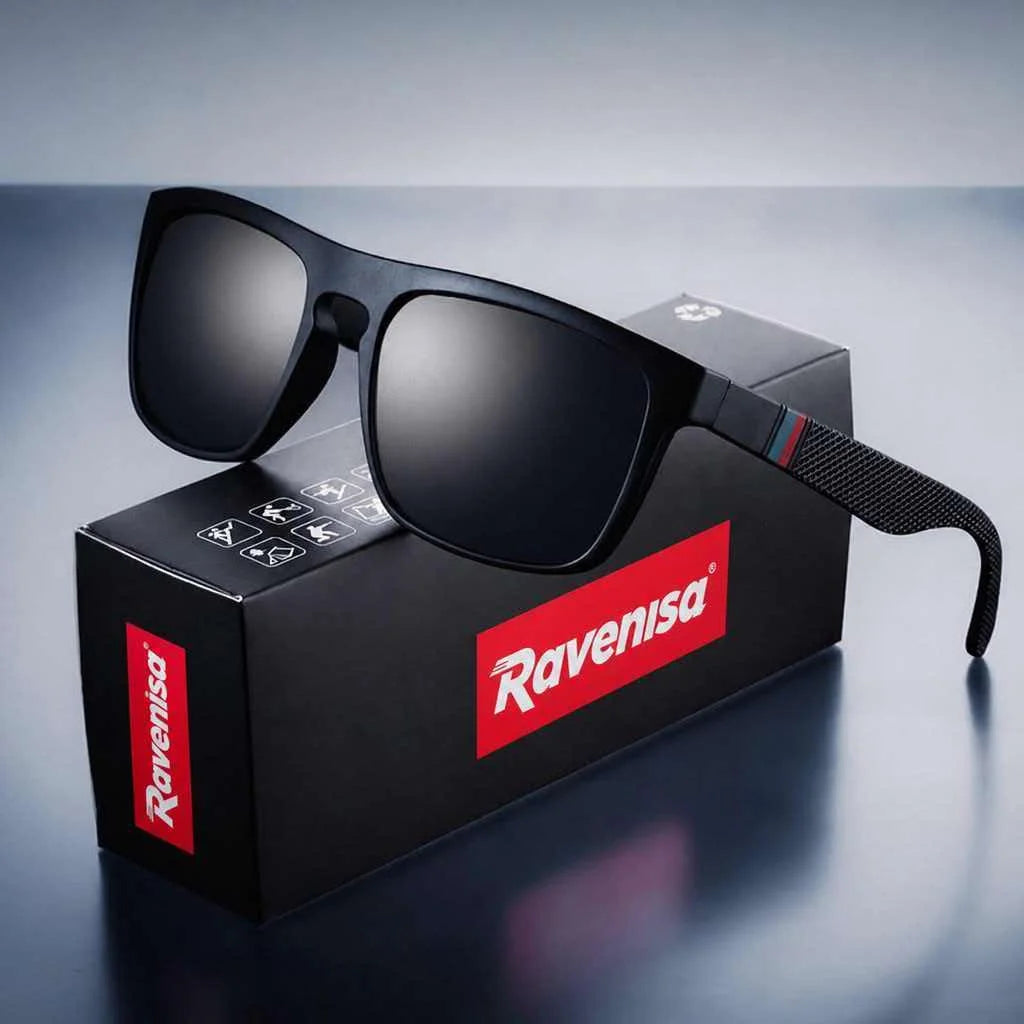 Fashion Square Vintage Polarized Sunglasses Men Women Retro Driving Fishing  Sun Glasses UV400 Eyewear