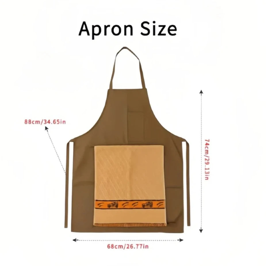 Funny Chef Prank Apron for Men Novelty Cooking BBQ Apron with Humorous Print Gag Gift for Kitchen Grilling Dad Husband