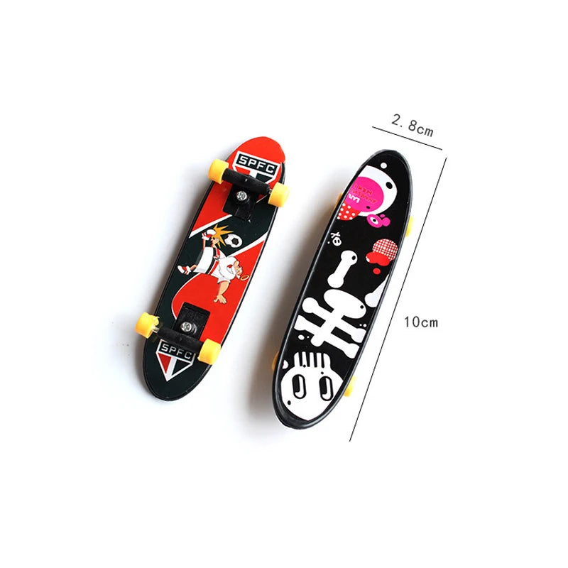 10Pcs Creative Fingerboard Toy Finger Skateboard Cool Gadgets For Kids Regalos Cumpleaños Niños Para Invitados