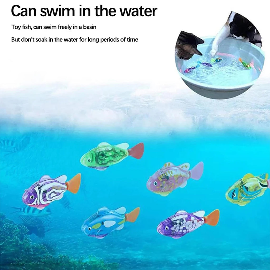 Pet Cat Self-Entertainment Toys Pet Training Fish Toys