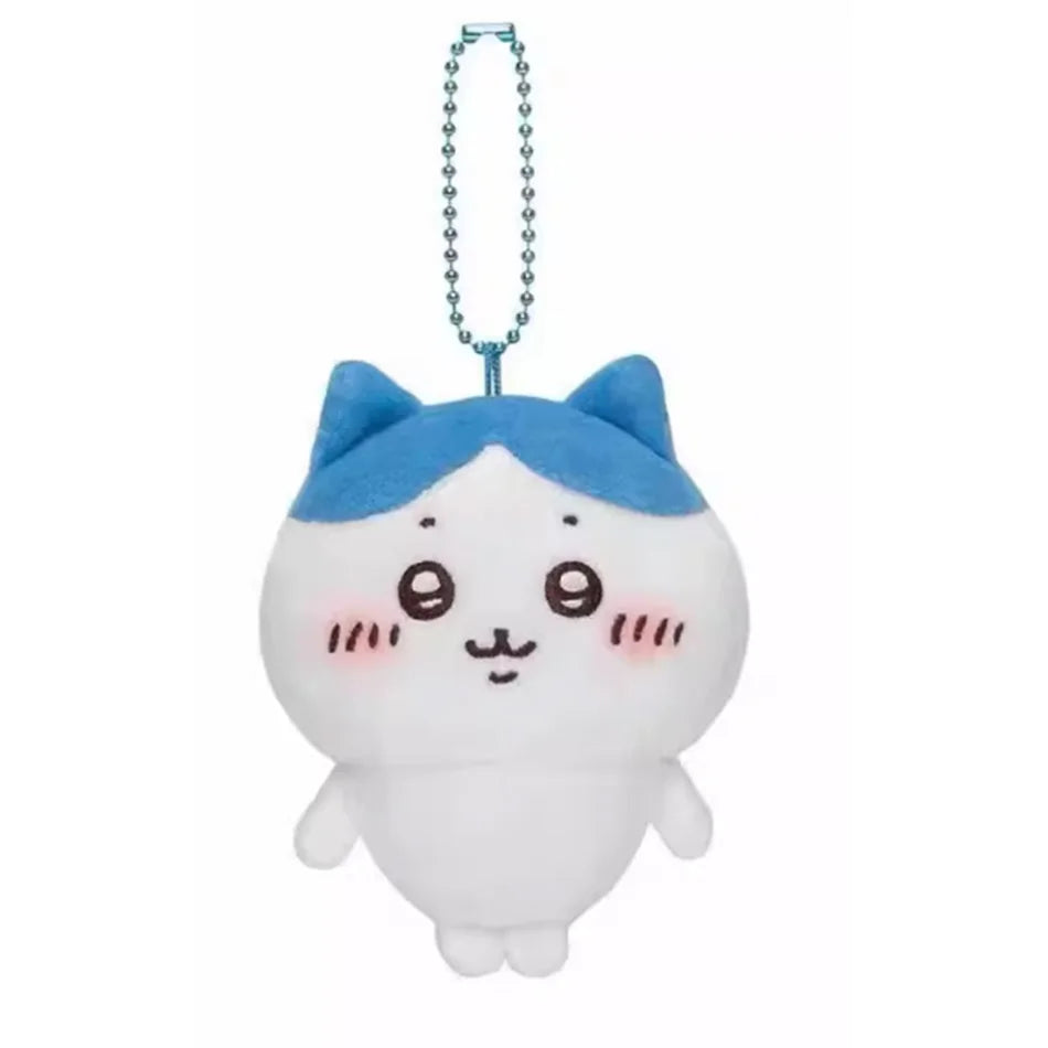 Chiikawa Anime 10cm Plush Doll Kawaii Usachi Keychain Hachiware Stuffed Pendent Cute Backpack Ornament Toy Gift