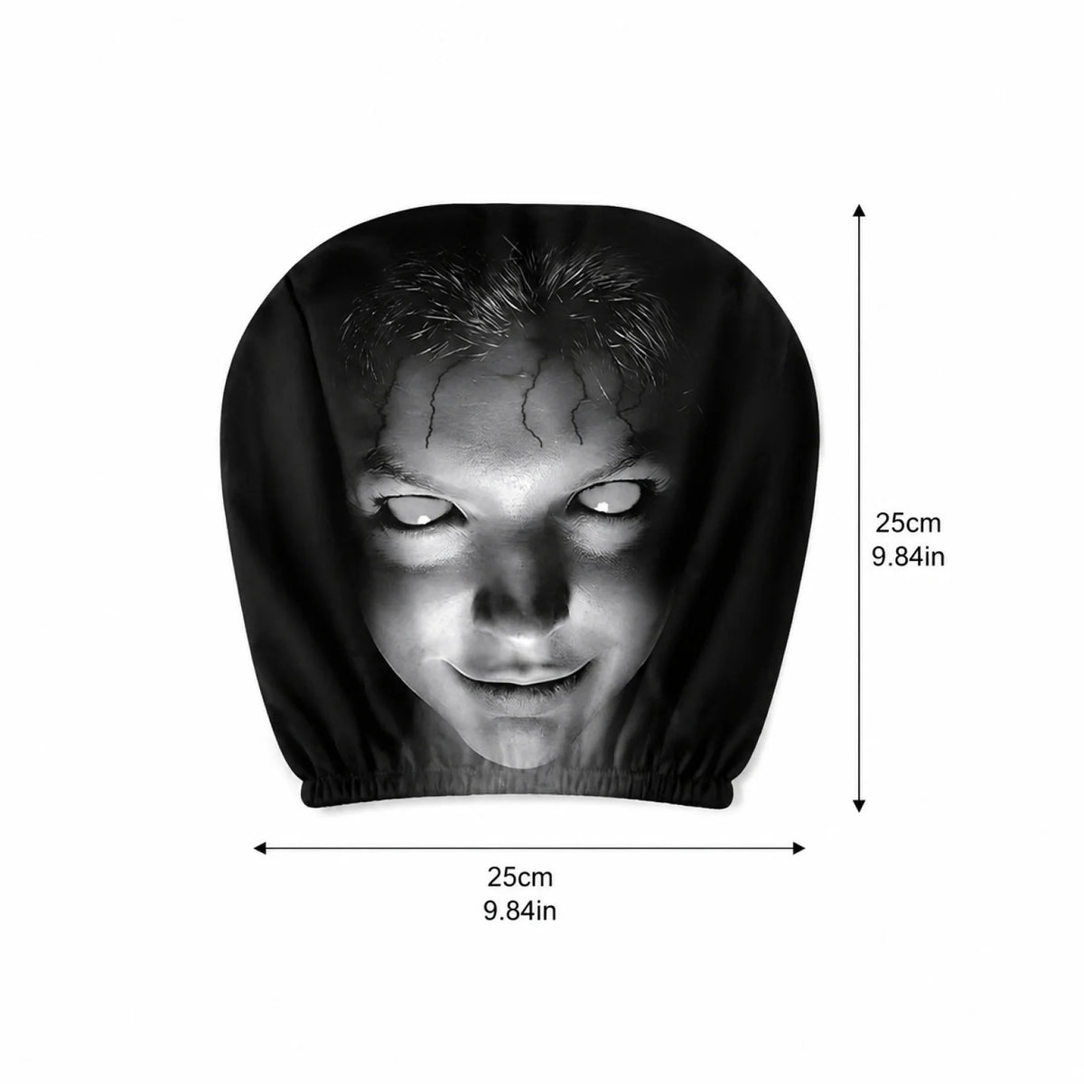 Halloween Decor Car Headrest Covers Funny Cartoon Cover Seat Head Rest Protector Auto Front Decoration 2026