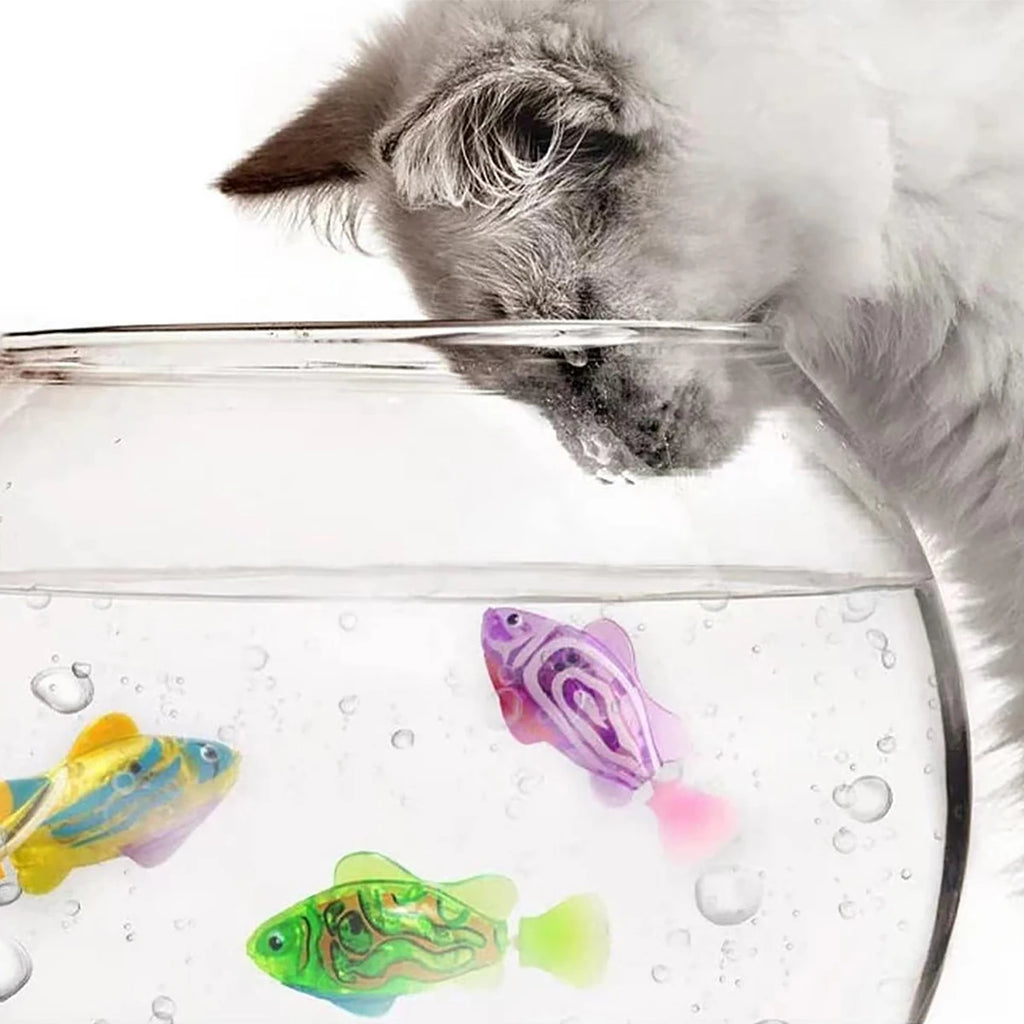 Pet Cat Self-Entertainment Toys Pet Training Fish Toys