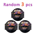 12 Styles Halloween Mystery Blink Box Squishy Toy Glitter Pumpkin Eyeball Skull Bun Squeeze Fidget Toy Soft Stretchy ASMR