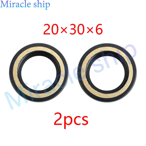 93101-20048 Oil Seal S-Type Replaces for Yamaha Parsun Hidea Outboard Motor 15HP 25HP 93102-20484 Size 20*30*6 Boat Engine Parts